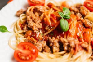 Spaghetti Bolognese Laktose