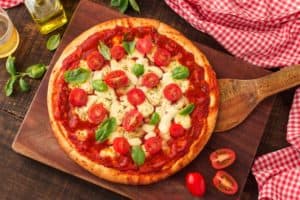 Pizza Caprese Laktose laktosefrei